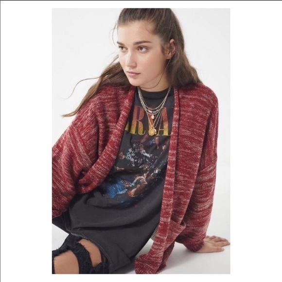 NWT Urban Outfitters Oversized Open Front … - Picture 2 of 6